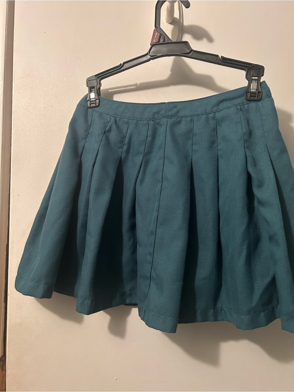 Forever 21 Teal Circle Skirt - Pleated Flared Silhouette